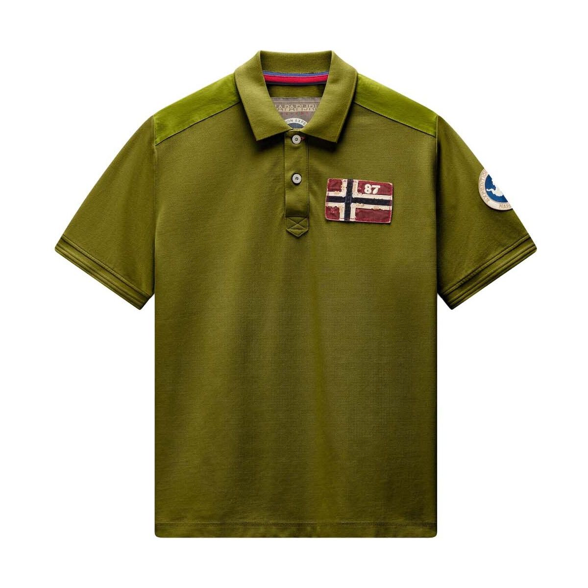 Napapijri E-archive Polo Softshell avocado g4c (G4C) L NP0A8BLHG4C1004