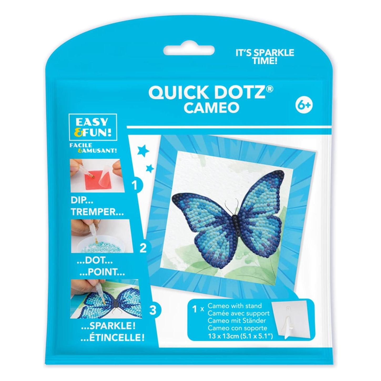 Diamond Dotz Diamond Painting Blauer Schmetterling (DTZ5.004)