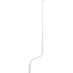 Markisenkurbel für Markisen, Handkurbel Kurbel, 150cm ~ weiß