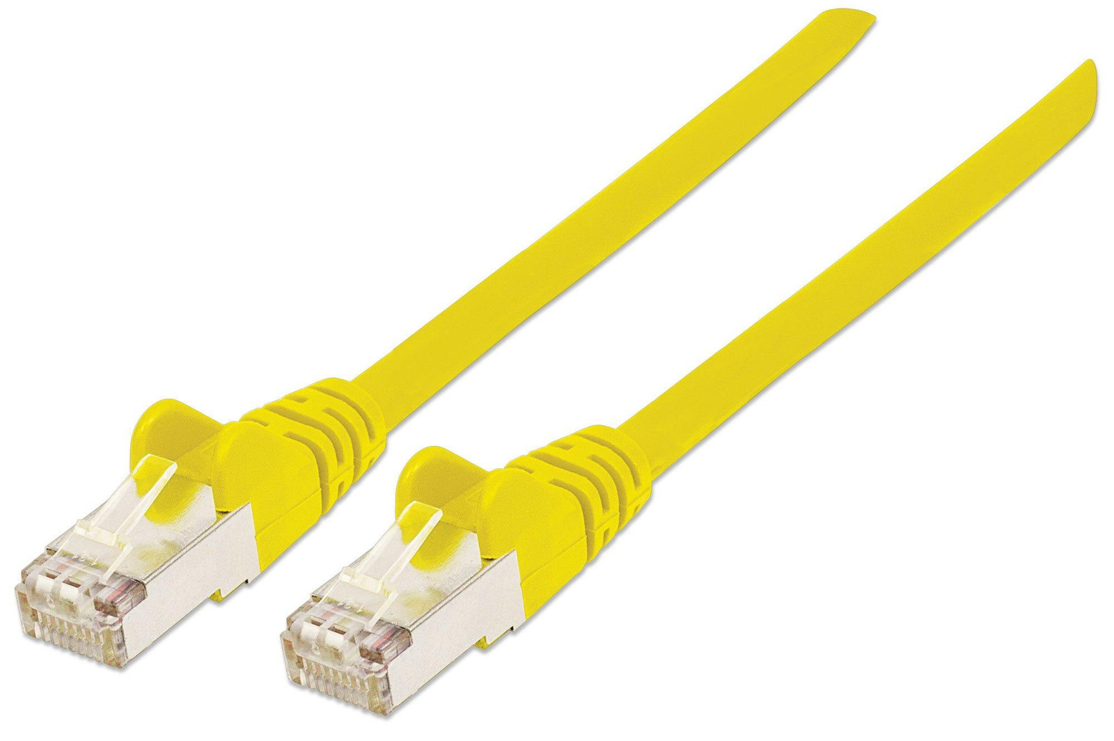 Intellinet netwerkkabel Cat6a S/FTP, 5 meter, geel, volledig koper, RJ45-connector/RJ45-connector