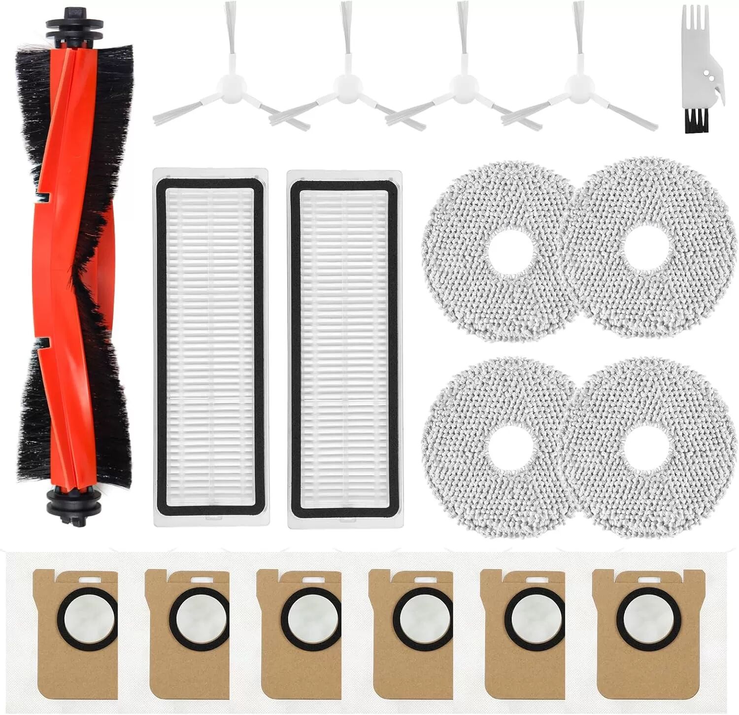 INF Kit d'accessoires premium pour aspirateurs robots Xiaomi & Dreame