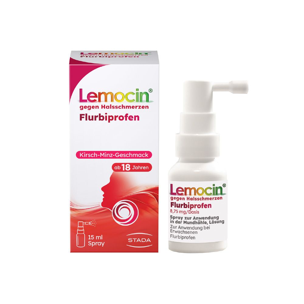 Lemocin Flurbiprofen 8,75mg/Dosis Spray Anw.Mundhö 15 ml