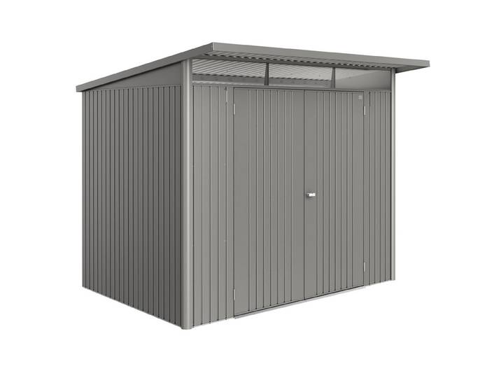 Biohort Gartenhaus AvantGarde ECO A5 Doppeltüre Quarzgrau