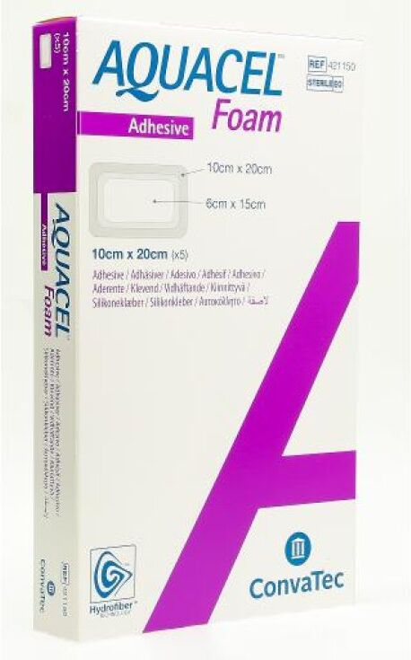 CONVATEC ITALIA Srl AQUACEL FOAM ADH 10X20 10PZ