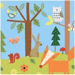 Apli, Sticker, Stickerspiel Kartonbox Wald 17-teilig (200 Sticker)