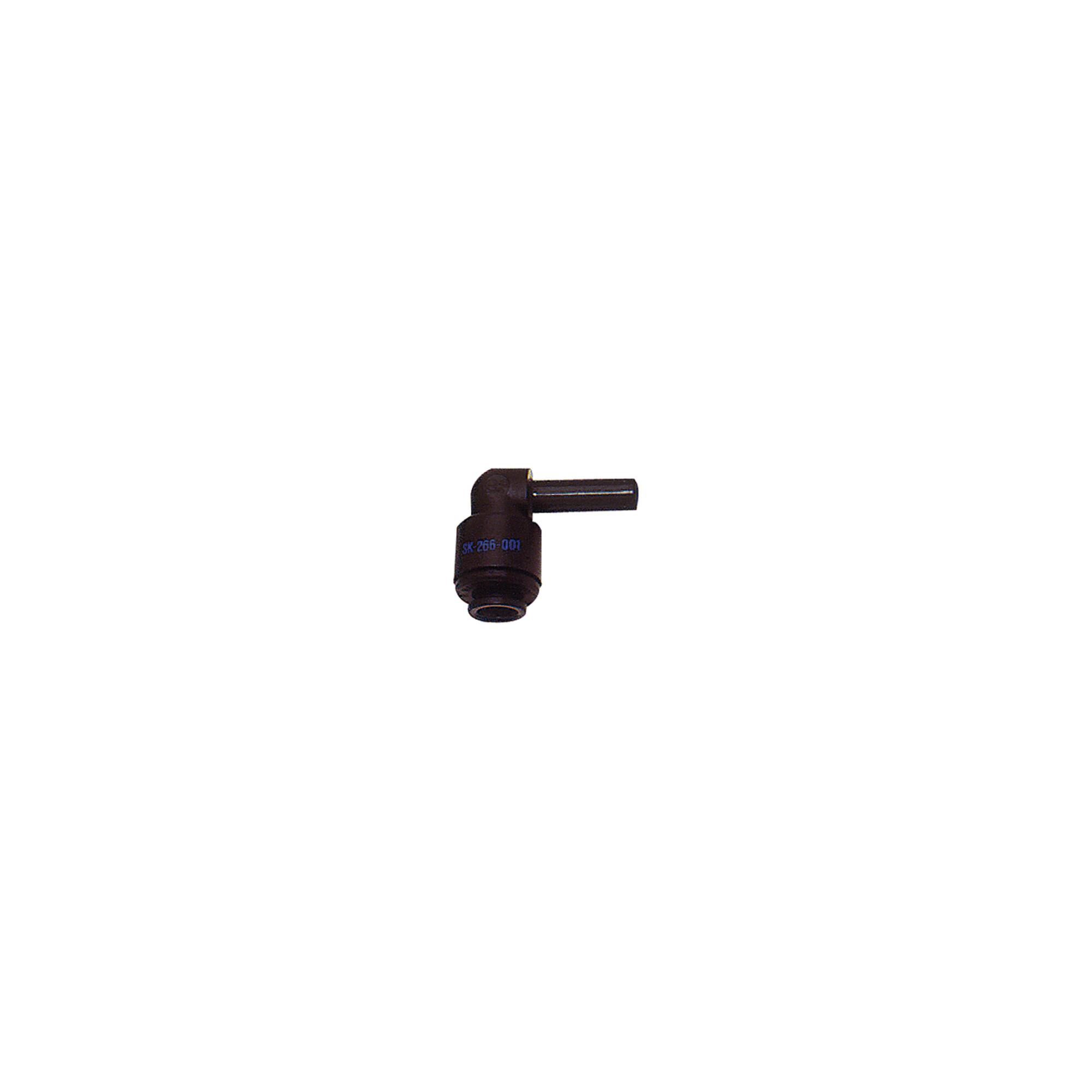 Riegler Einsteck-Winkelverbinder POM, Stutzen 8 mm, Schlauch-Außen-Ã˜ 8 (78.0808)