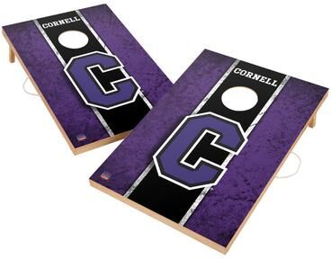 Skip's Garage Vintage Cornell College Rams 2x4 Tailgate Cornhole Boards