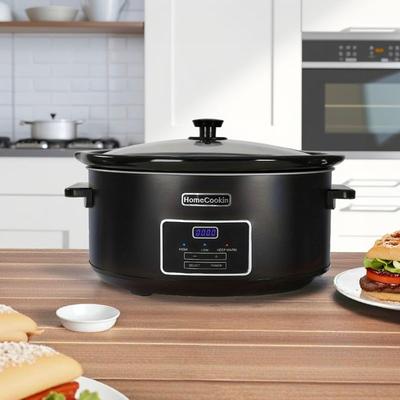 Zing Homecookin 6,7 Quart Digital Programmable Slow Cooker