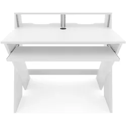 Glorious Sound Desk Compact White, DJ Möbel, Weiss