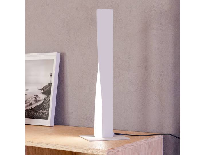 EGLO connect Smart-LED-Tischleuchte Bolognano-Z, grau dimmbar, alu / grau / zink, für Wohn- / Esszimmer, Aluminium, Modern, Tischlampe Smart