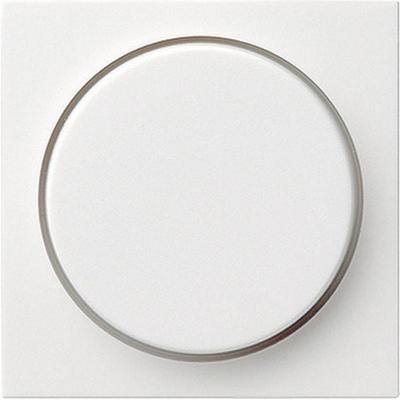 GIRA Abdeckung Dimmer System 55, Standard 55, E2, Event, Event Klar, Event Opak, Esprit, ClassiX Reinweiß, Matt 065027