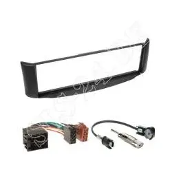 Autoradio 1-DIN Einbaurahmen Radioblende+Adapterkabel Einbauset für Smart For...