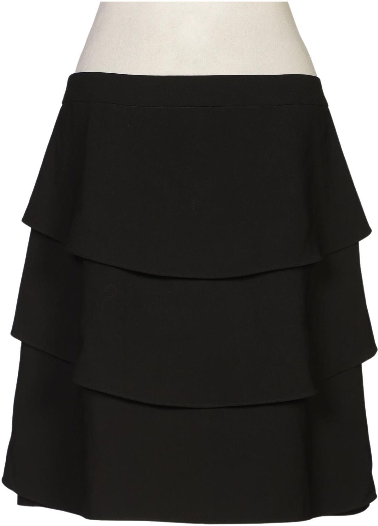 Monsoon Damen Rock, Schwarz, Gr. EU 40, Synthetik - Second Hand