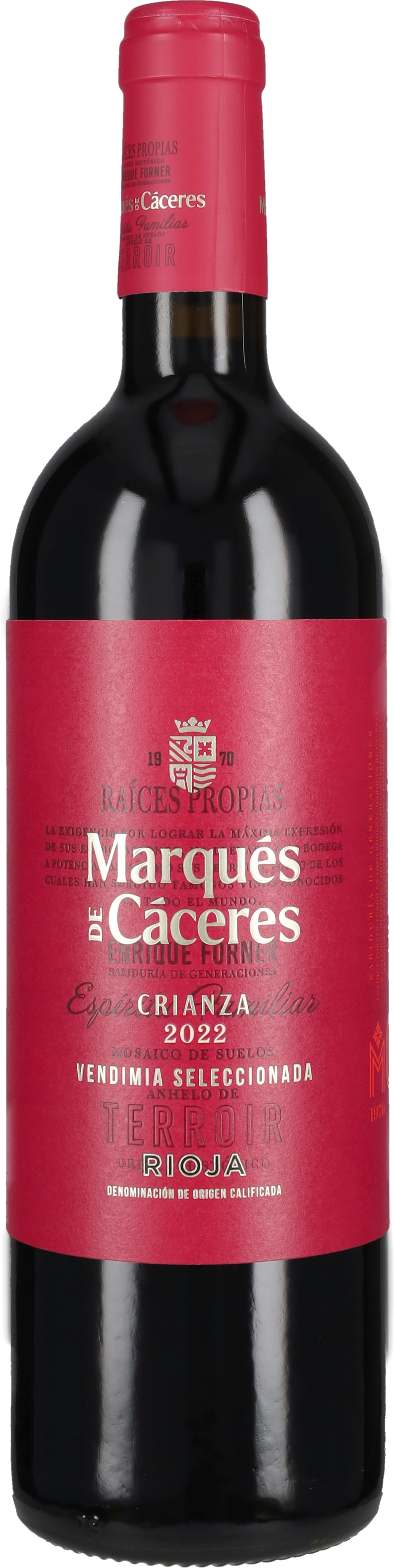 Rioja Crianza Marques de Caceres 2022