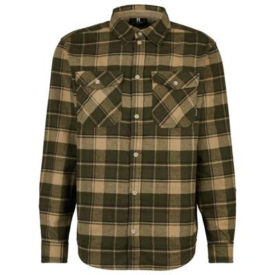 Heber Peak - SilvaHe. Checked Shirt - Hemd Gr L oliv