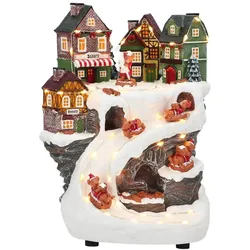 Christmas Candy Village mit Mäusen animiert