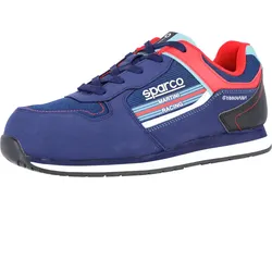 Sicherheitshalbschuh S1P "GYMKHANA MARTINI" blue/red - 38 - Blau