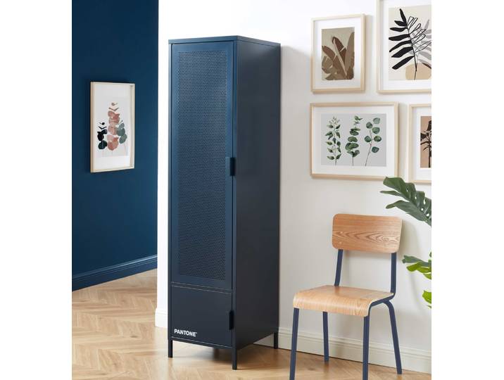 Vestiaire métal bleu nuit h180cm