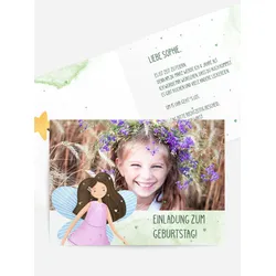 Einladungen zum Geburtstag  selbst gestalten mit Spruch und Fotos im Onlinedesigner bei Meine-Kartenmanufaktur.de