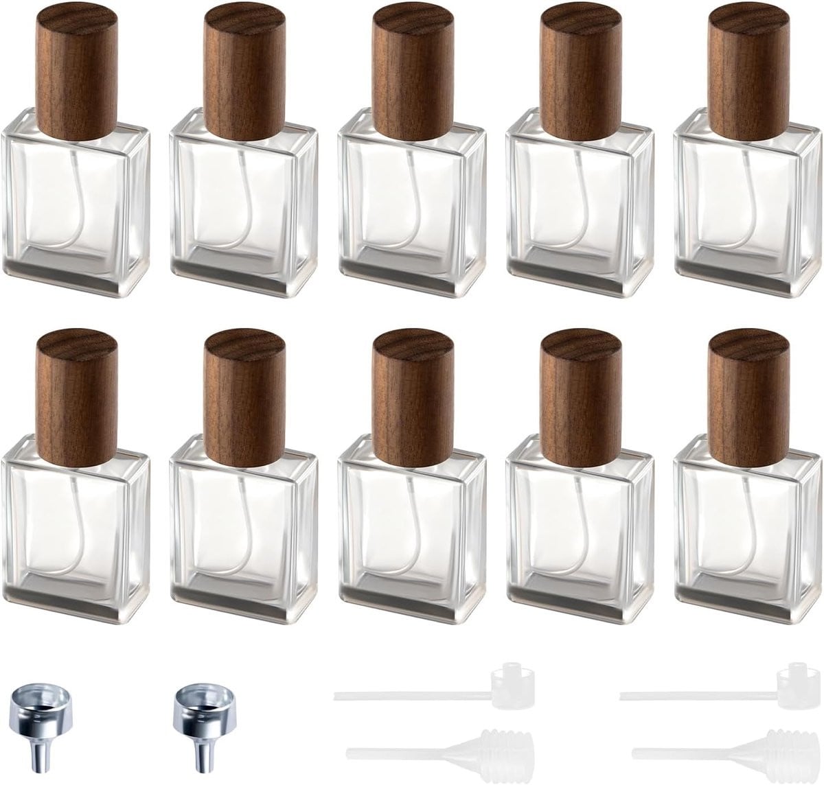 Glazen parfumverstuiver voor reizen, navulbare lege parfumcontainer