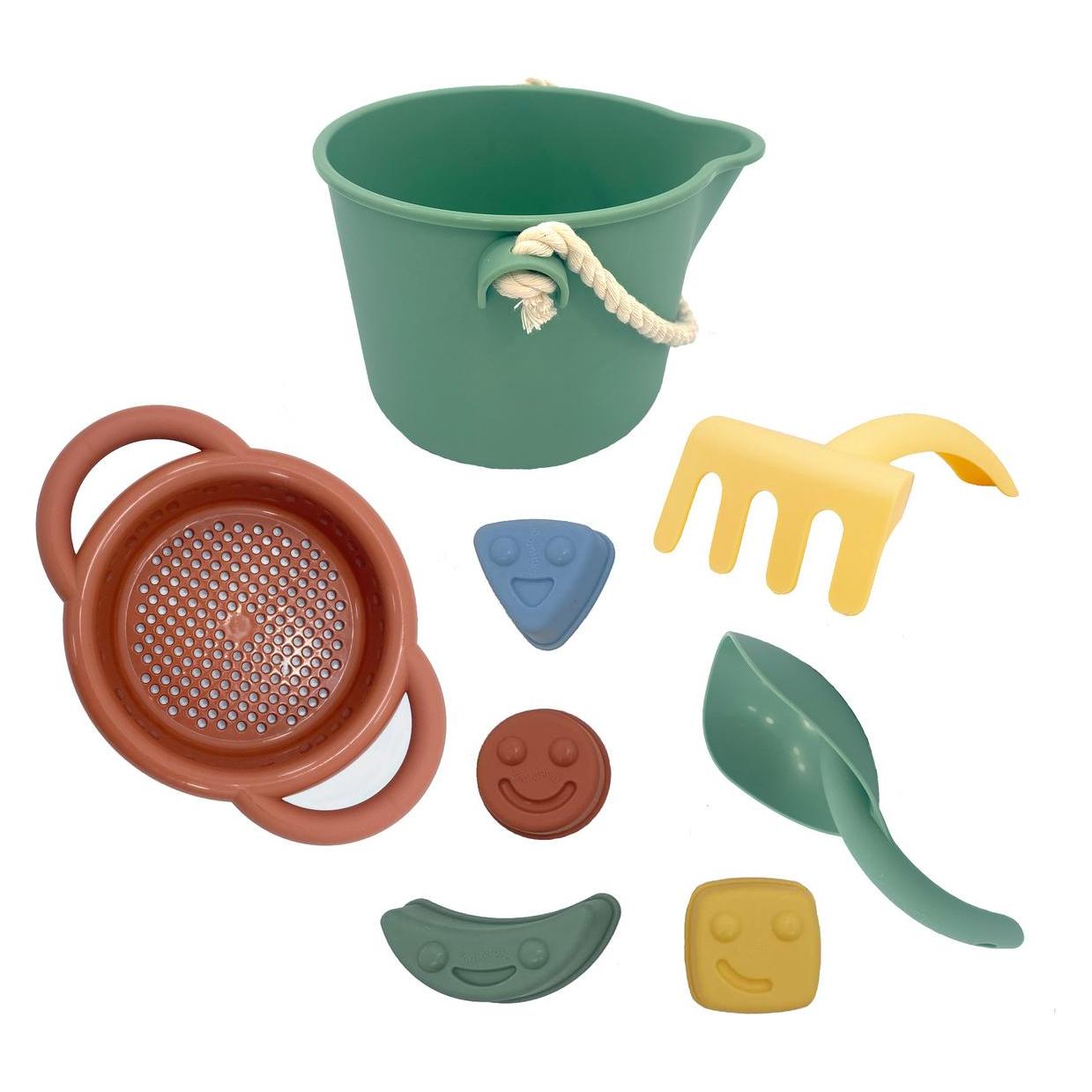 Viking Toys Sandspielzeugset 8teilig mit Eimer (5382041)