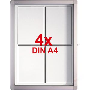 Franken SK4SE ECO Outdoor 4 x A4 Schaukasten