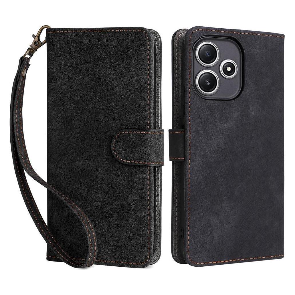 Cover-Discount Xiaomi Redmi 12 - Etui mit RFID Blocker schwarz (Xiaomi Redmi 12) (660154160A)