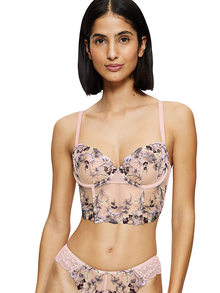Triumph Bustier "Sensual Spotlight" in Rosa/ Bunt - 70E