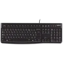 Logitech Keyboard K120 for Business Tastatur Universal USB AZERTY Französisch Schwarz