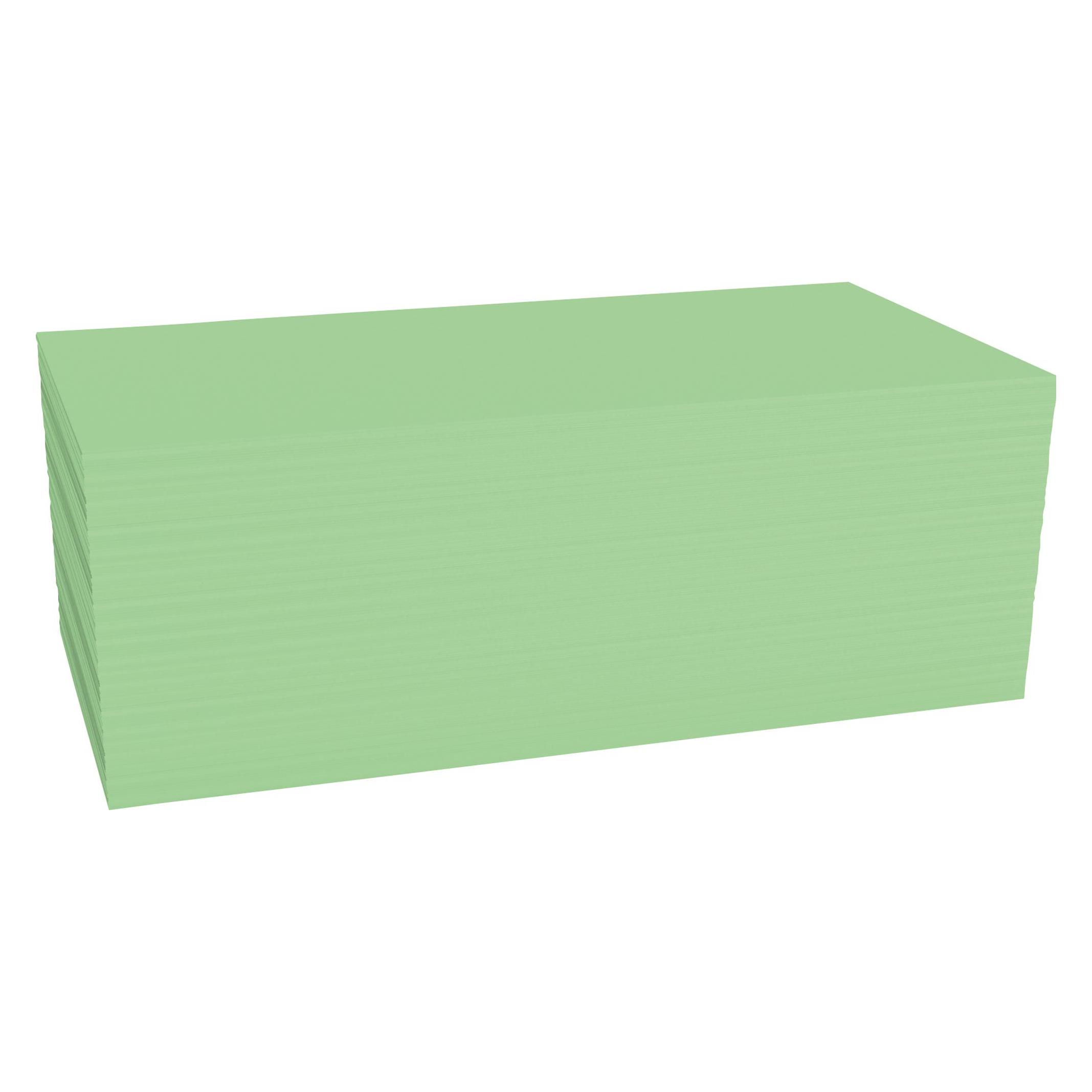 Magnetoplan Moderationskarte 20 x 10 cm (B x H) 120g/m² Offsetpapier grün 500 St./Pack. (111151505)