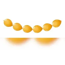 Ketten Luftballons 3m orange