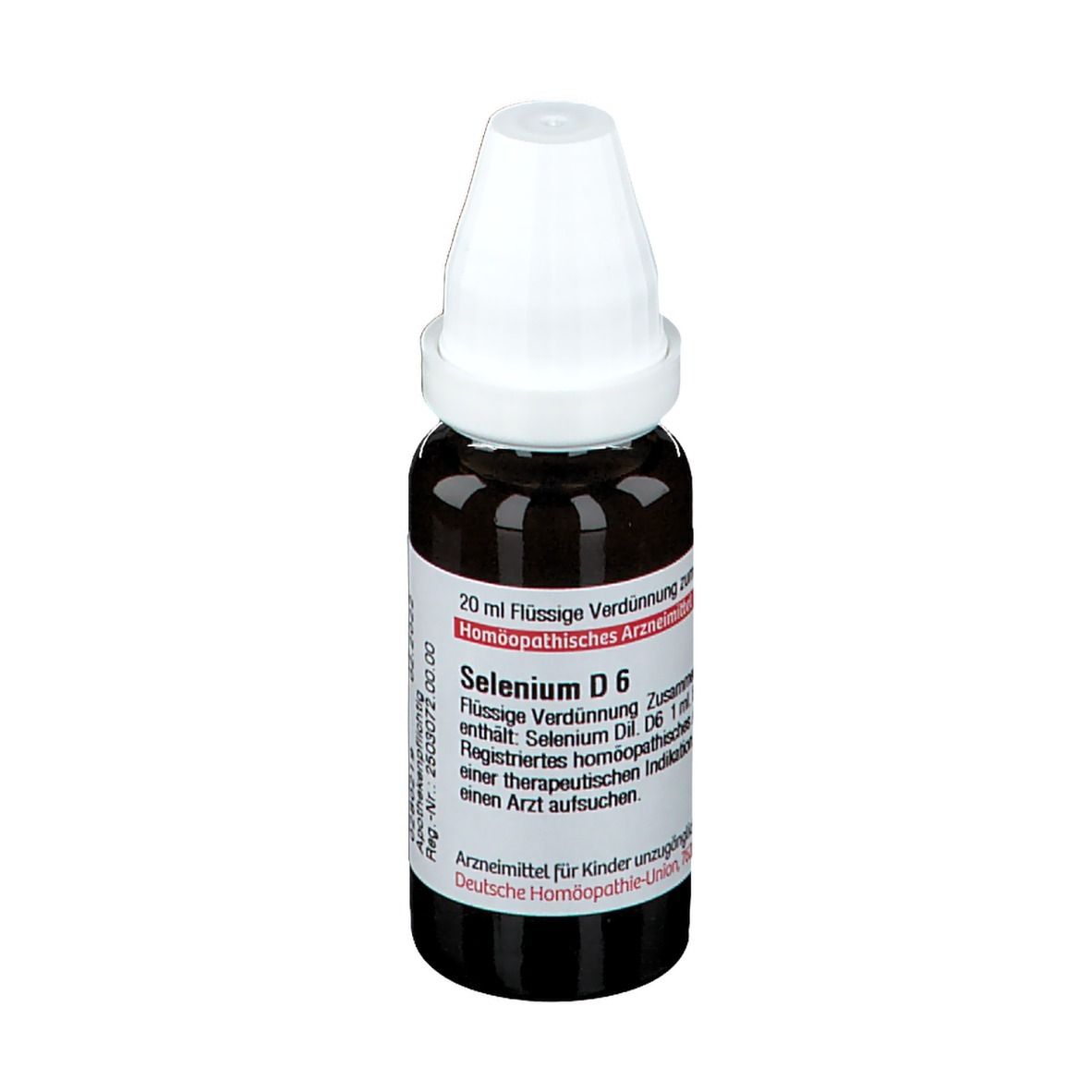 Selenium D 6 Dilution 20 ml