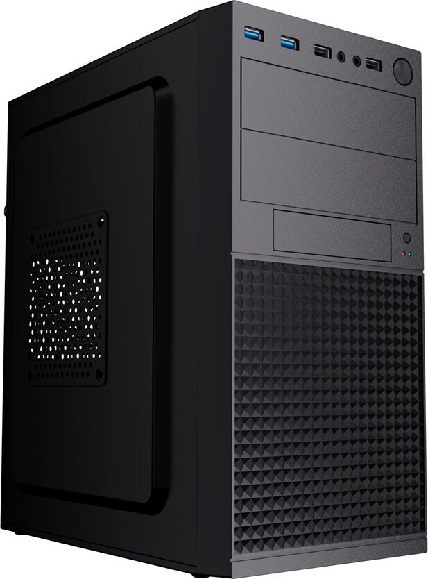 Gembird Fornax K300 Mini-tower computerbehuizing, Micro-ATX, zwart