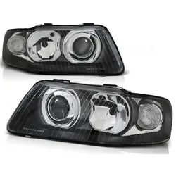 Design Scheinwerfer passend für Audi A3 (8L) Facelift 00-03 schwarz