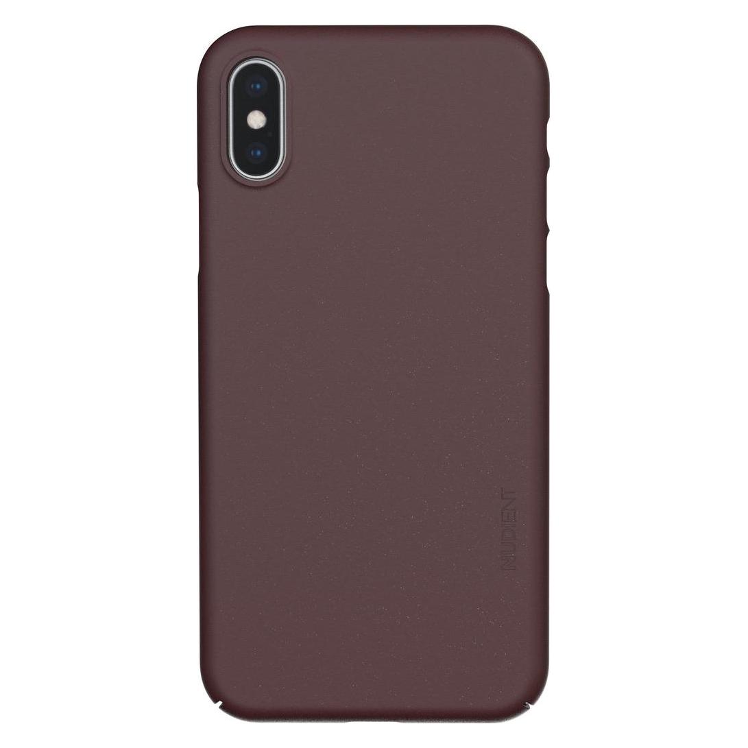 Nudient Thin Precise Case Apple iPhone XS V3 Sangria Red (Apple iPhone XS) (IPXSN-V3SR)