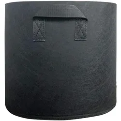 König Design, Blumentopf, 1 - 50 Pflanzbehälter Pflanzsack Kartoffelsack Pflanztasche Tragbar Pflanzbeutel (30 x 30 x 30 cm)