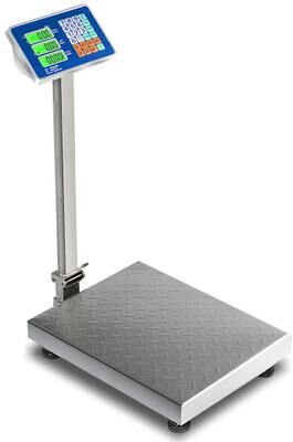 Costway 660 lbs Weight Platform Scale Digital Floor Folding Scale