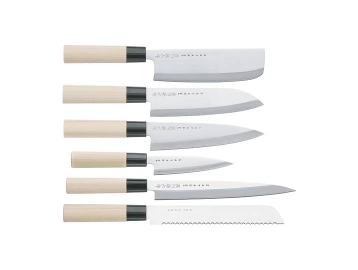 Satake Messer-Set in Balsabox 35 x 38 cm 6-teilig