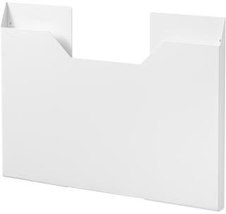Yamazaki Home Magnetic Placemat Organizer, Steel - L 0.98 x W 19.88 x H 14.37 inches