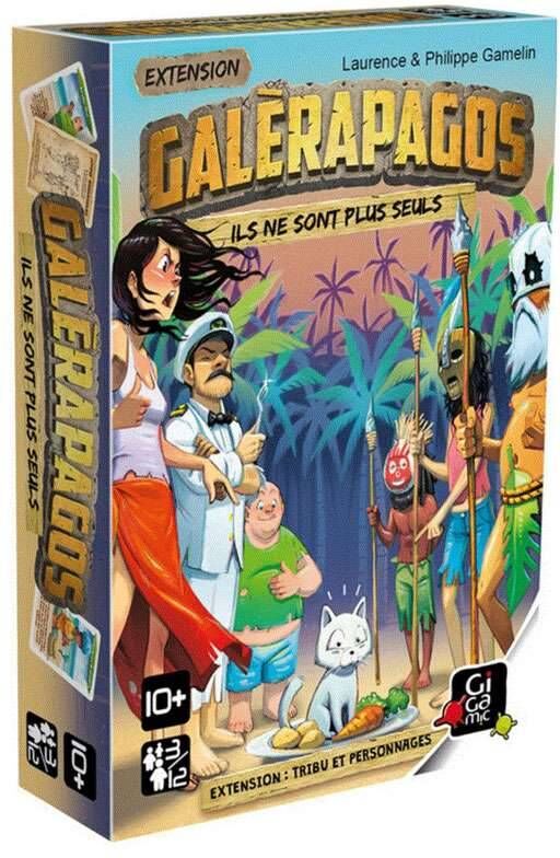 Gigamic Extension Galérapagos - Tribu et Personnages