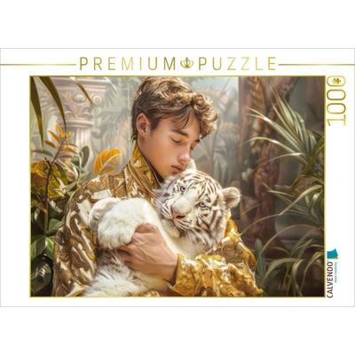 CALVENDO Puzzle Liebe zu Tieren | 1000 Teile Lege-Größe 64x48cm Foto-Puzzle für glückliche Stunden