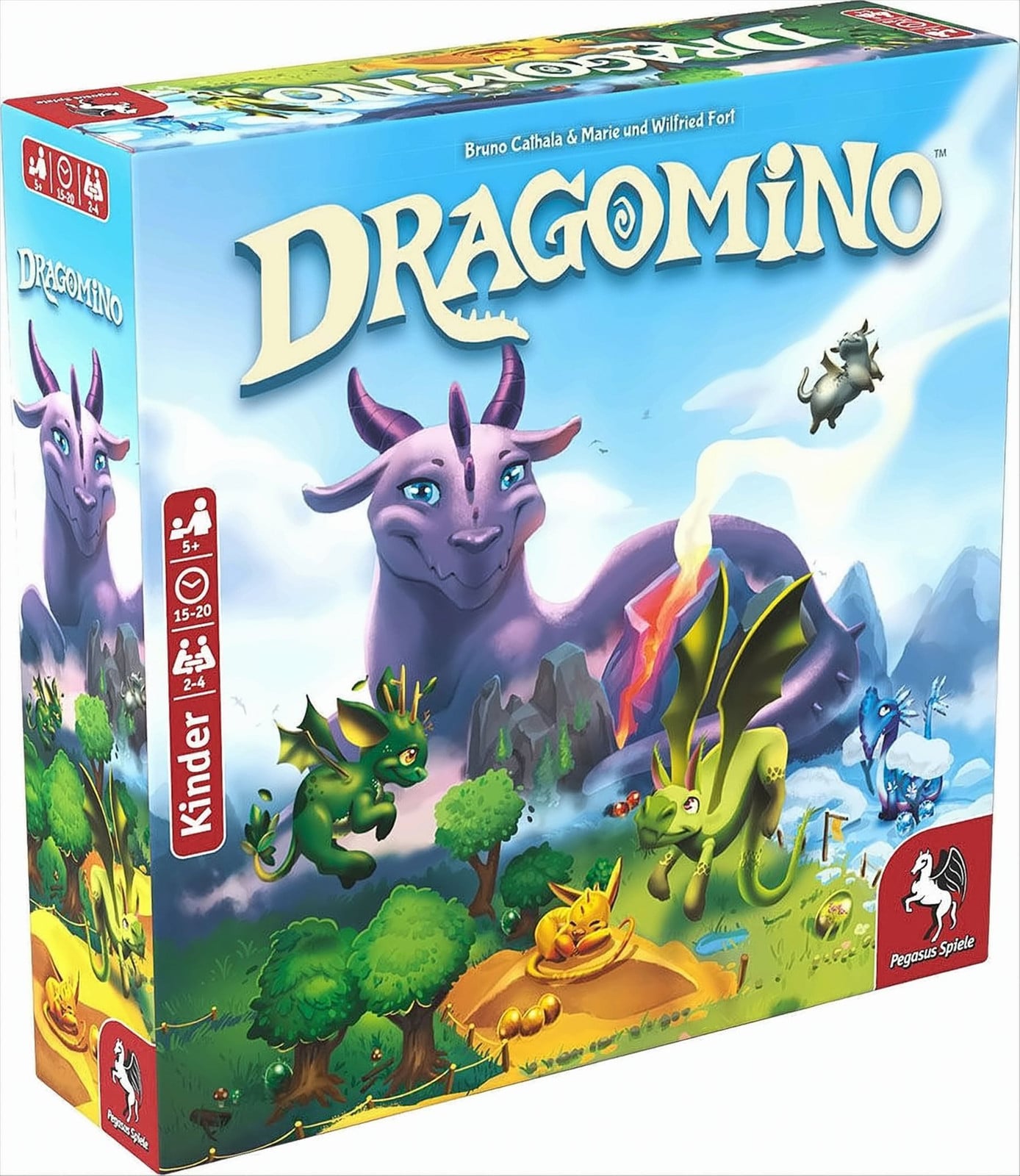 Pegasus Dragomino Kinderspel