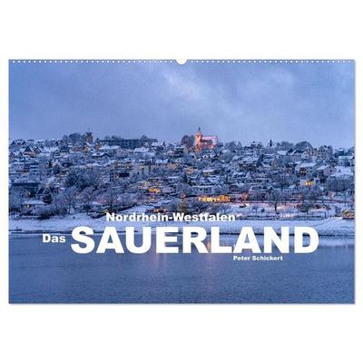Nordrhein-Westfalen - Das Sauerland (Wandkalender 2027 DIN A2 quer), CALVENDO Monatskalender