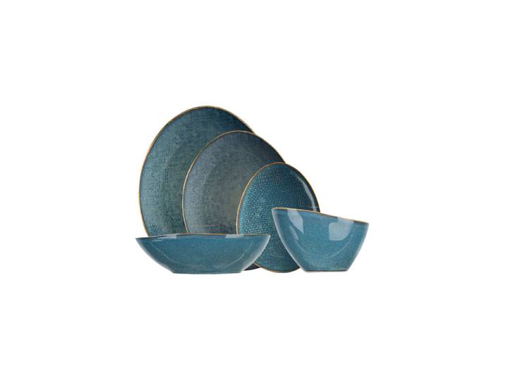 Geschirr-Set „Aicha“, 30-teilig Blautöne Cosy & Trendy