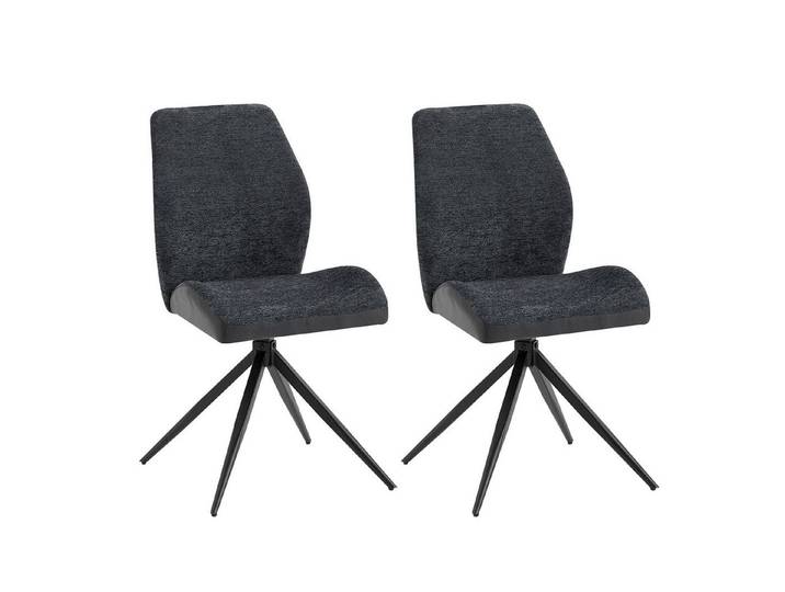 byLIVING 4-Fußstuhl SNAP (2-er-Set), 360 Grad drehbar