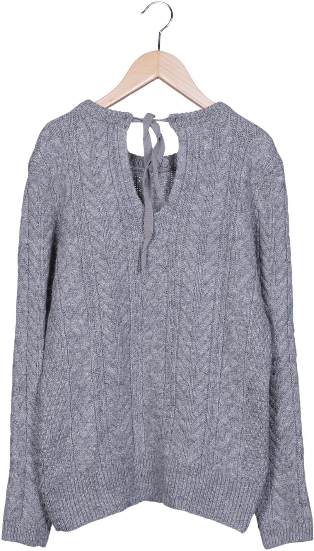 Zara Damen Pullover, Grau, Gr. S, Wolle - Second Hand