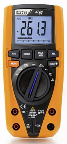 HT Instruments HT61 Hand-Multimeter digital CAT III 1000 V, CAT IV 600V Anzeige (Counts): 4000