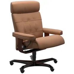 Stressless Bürostuhl Erik Office Leder Braun Batick Latte