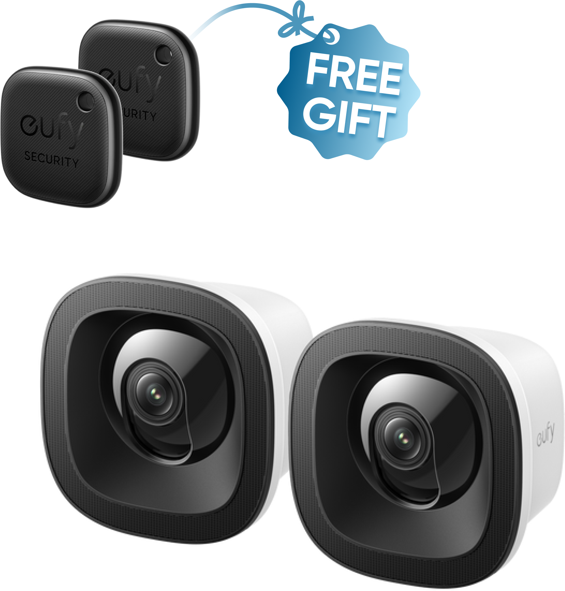 eufy Window Camera E10 (2-Pack) with Free SmartTrack Link*2