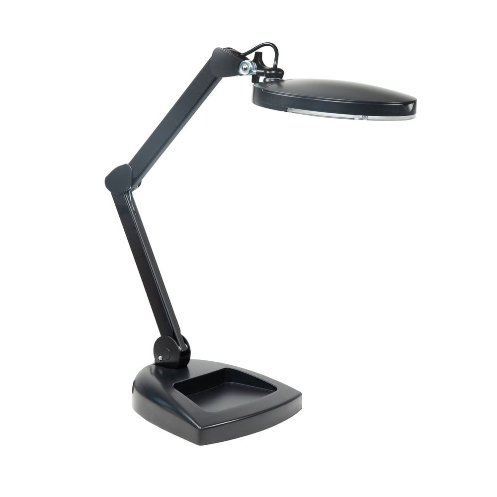 Highlight Loupe Tafellamp met vergrootglas zwart